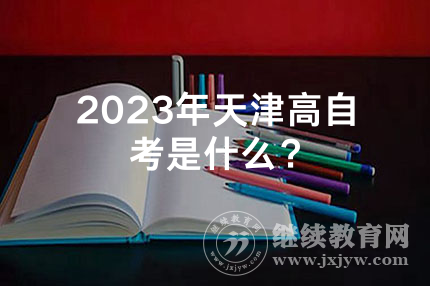 2023年天津高自考是什么？