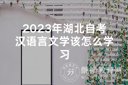 2023年湖北自考汉语言文学该怎么学习