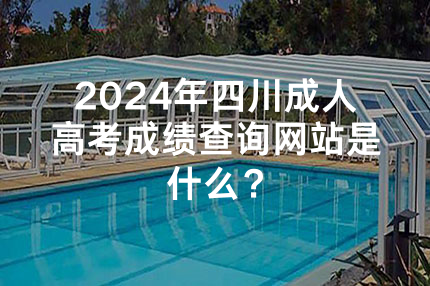 2024年四川成人高考成绩查询网站是什么？